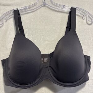 Soma Embraceable Perfect Coverage Underwire Padded Bra Women's Size 38DD Gray